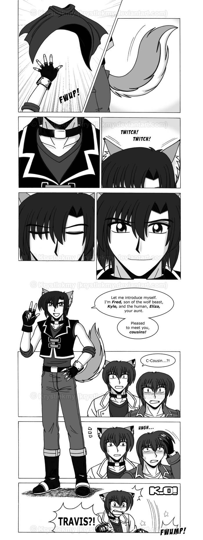 Wolf Brothers 2 Manga Pg10