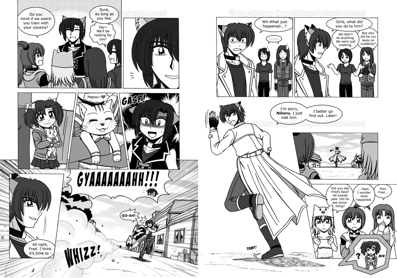 Wolf Brothers 2 Manga - Cameo - Pg64-65