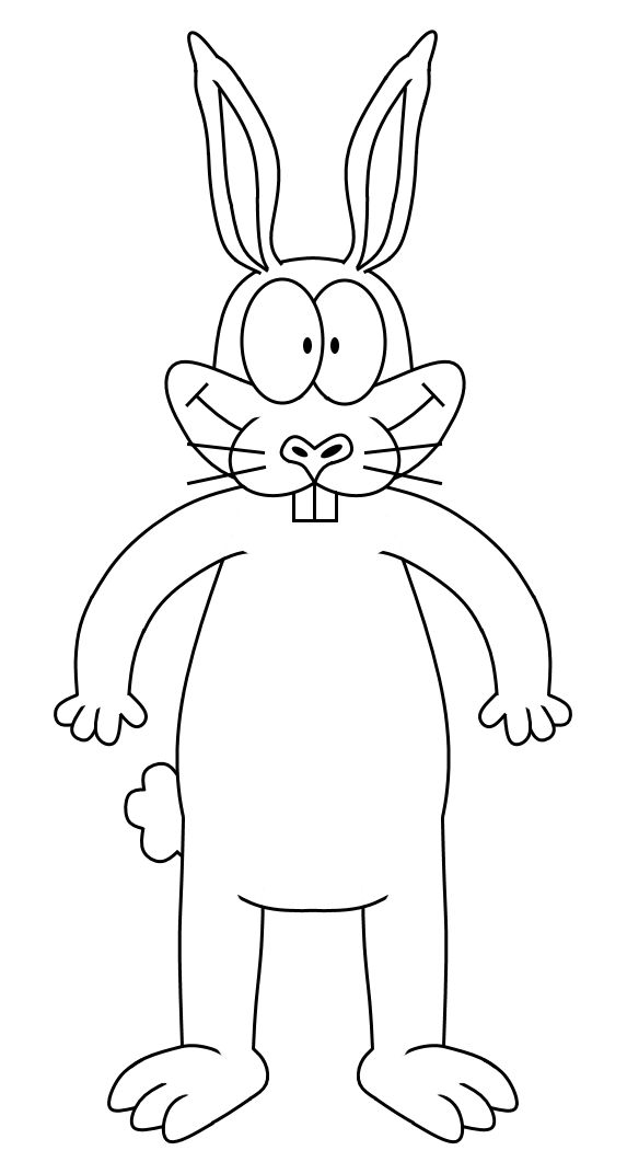 Rabbit Base by TaurentheToonster28 on DeviantArt