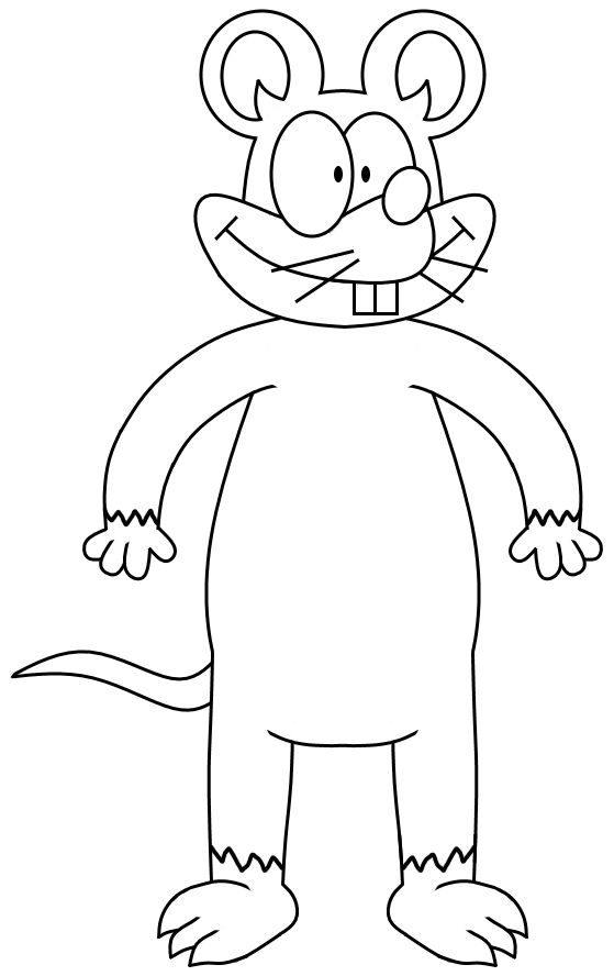 Mouse Base by TaurentheToonster28 on DeviantArt