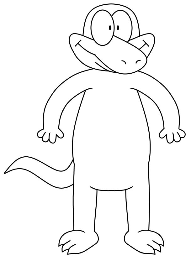 Lizard Base by TaurentheToonster28 on DeviantArt