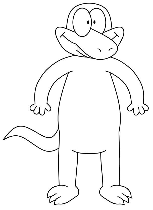 Lizard Base by TaurentheToonster28 on DeviantArt