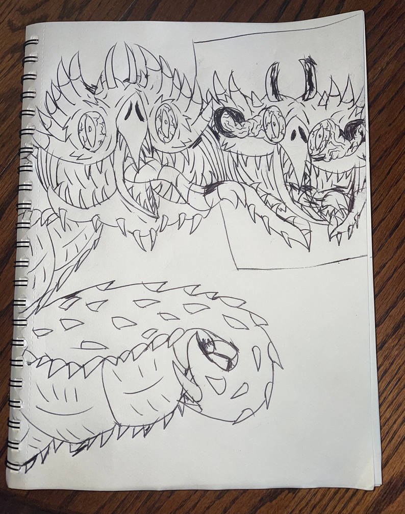 Random creature drawing by TaurentheToonster28 on DeviantArt