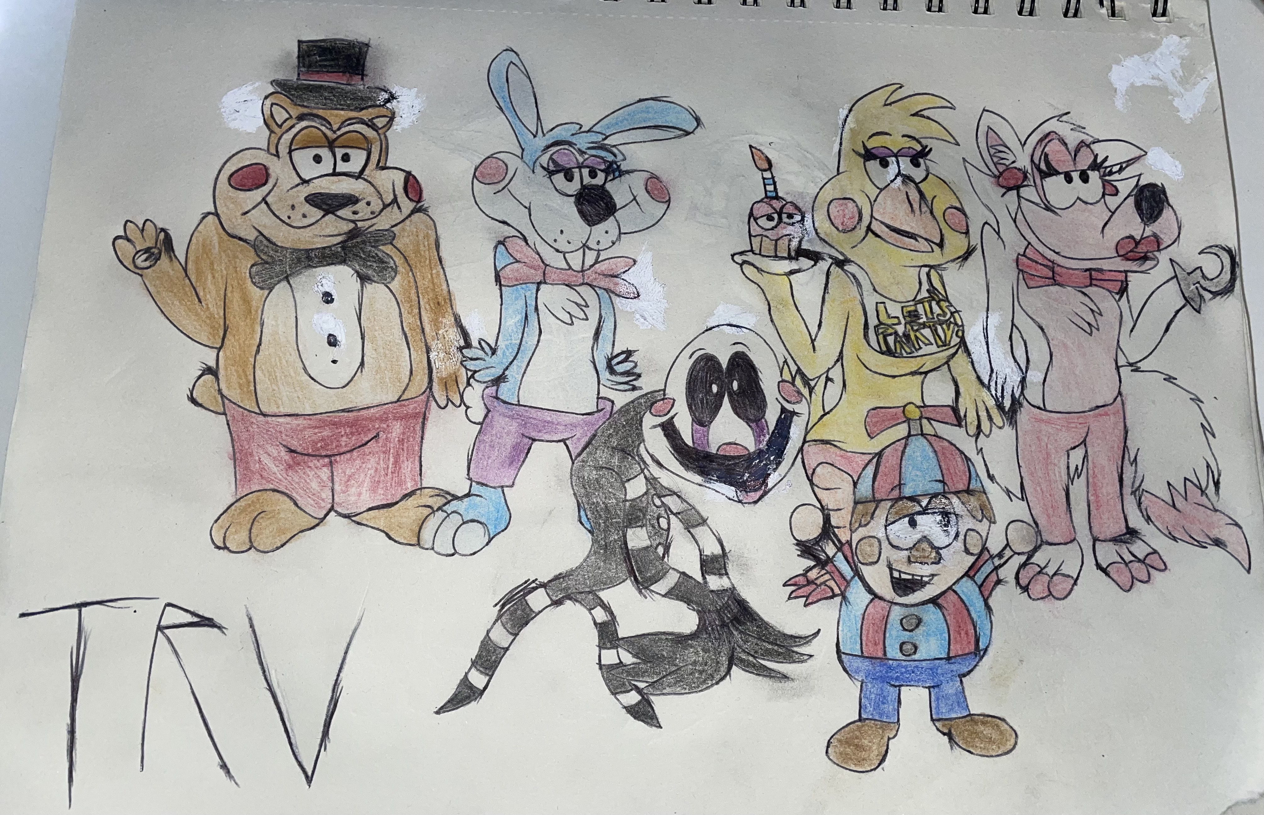 Five Nights At Freddy's 2 by Gyki on DeviantArt