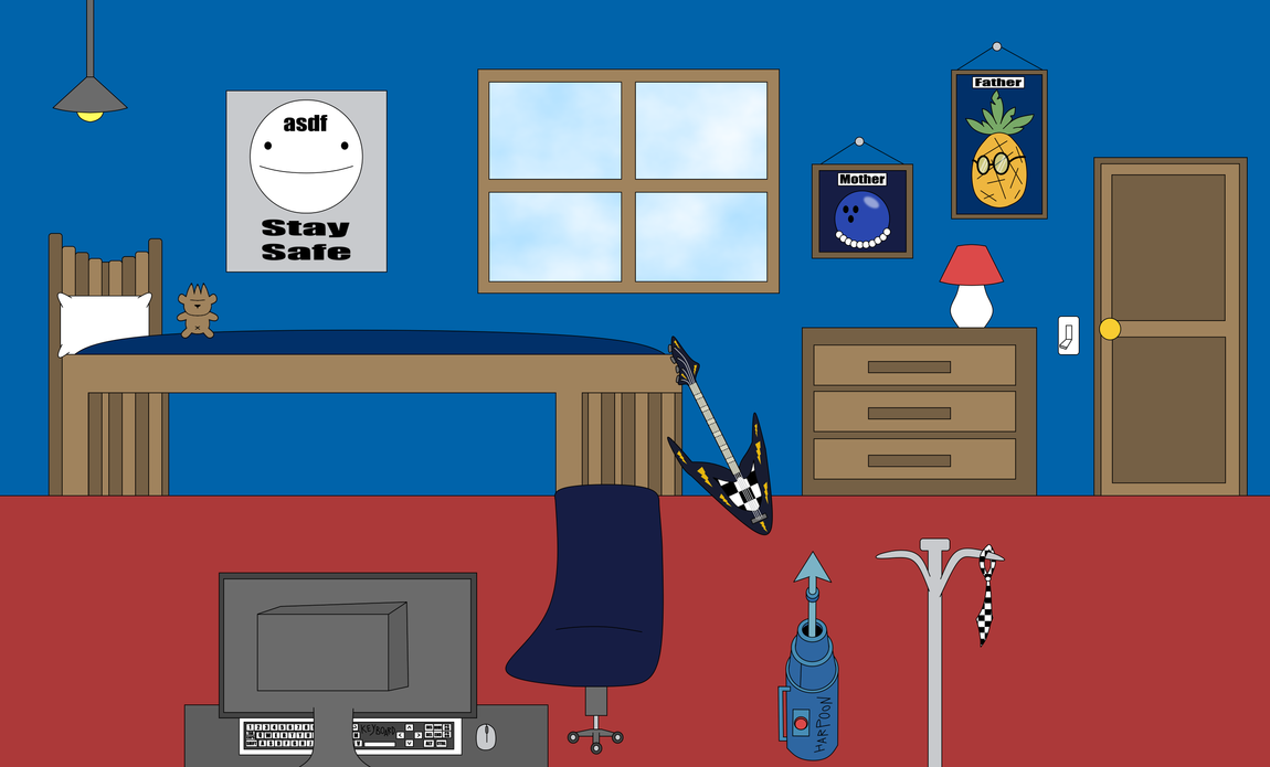 Edds Room Tom's Room {Eddsworld} by TaurentheToonster28 on DeviantArt