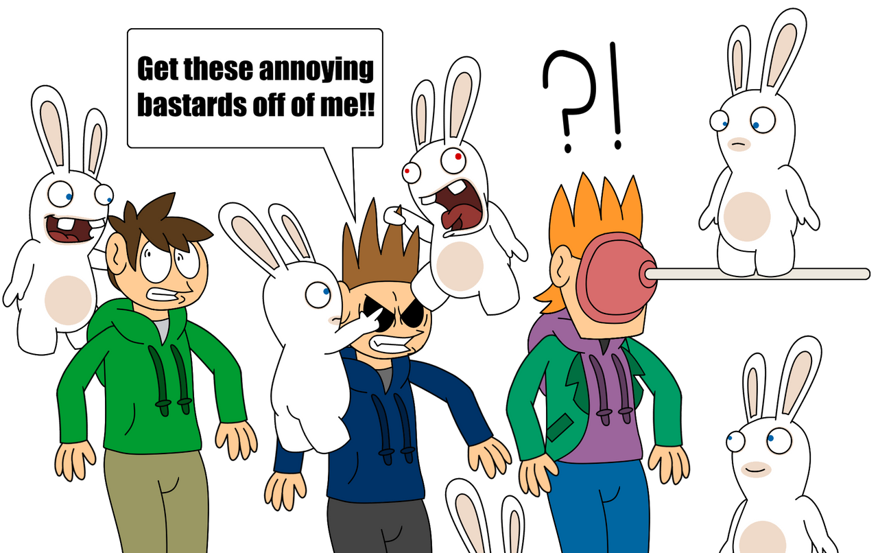 Rabbids Vs Rabbits Deviantart EW Rabbids by TaurentheToonster28 on DeviantArt