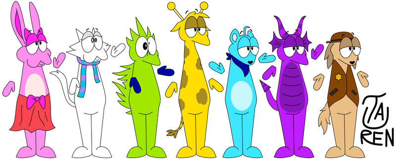 Stylized Sprunki Characters {Stage 2} by TaurentheToonster28 on DeviantArt