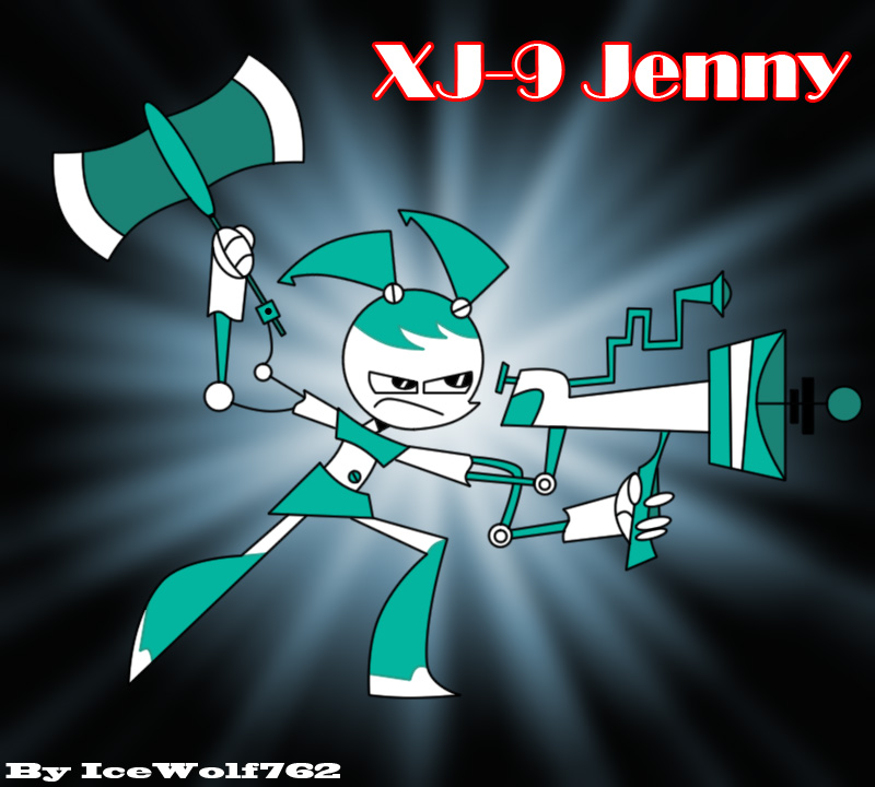 Jenny AKA XJ9 - Wallpaper by AntylaVX on DeviantArt