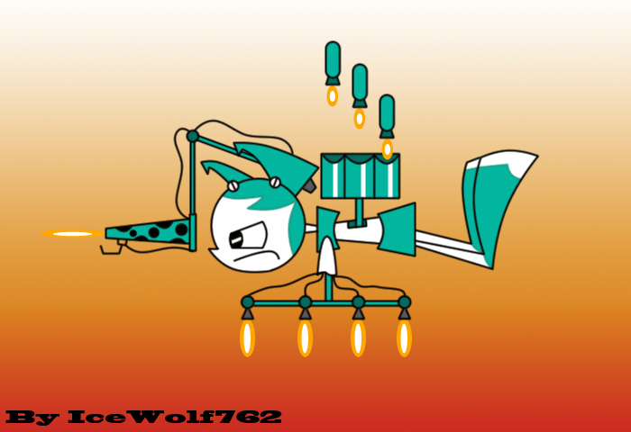Jenny Wakeman/XJ-9 and Robotboy by Skulltronprime969 -- Fur Affinity [dot]  net