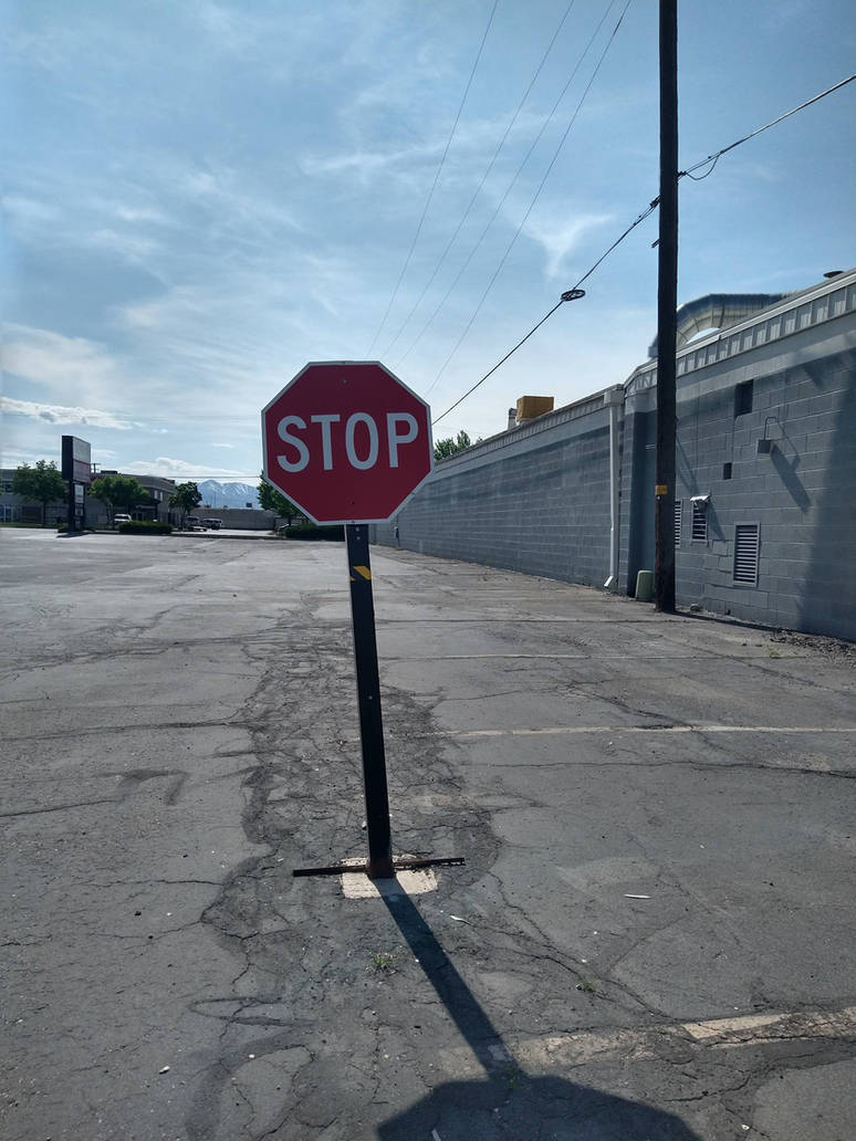 Stop Sign to Nowhere by slcbassist on DeviantArt