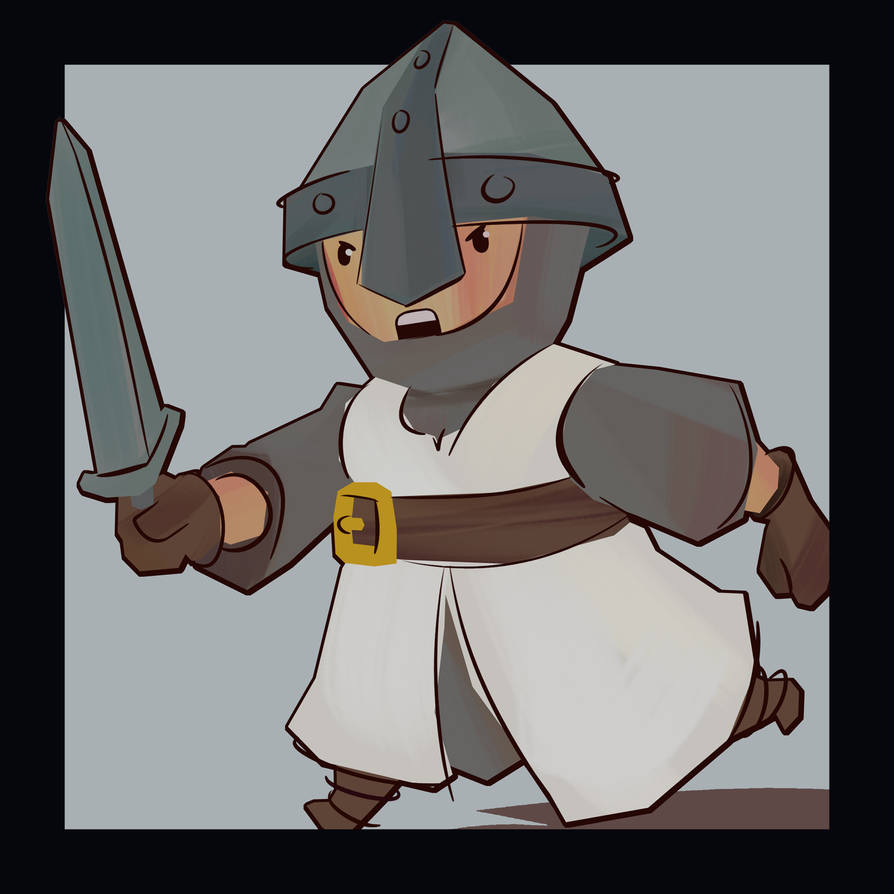 Small Knight Style Development - Tiny Knight by jakebullockart on DeviantArt