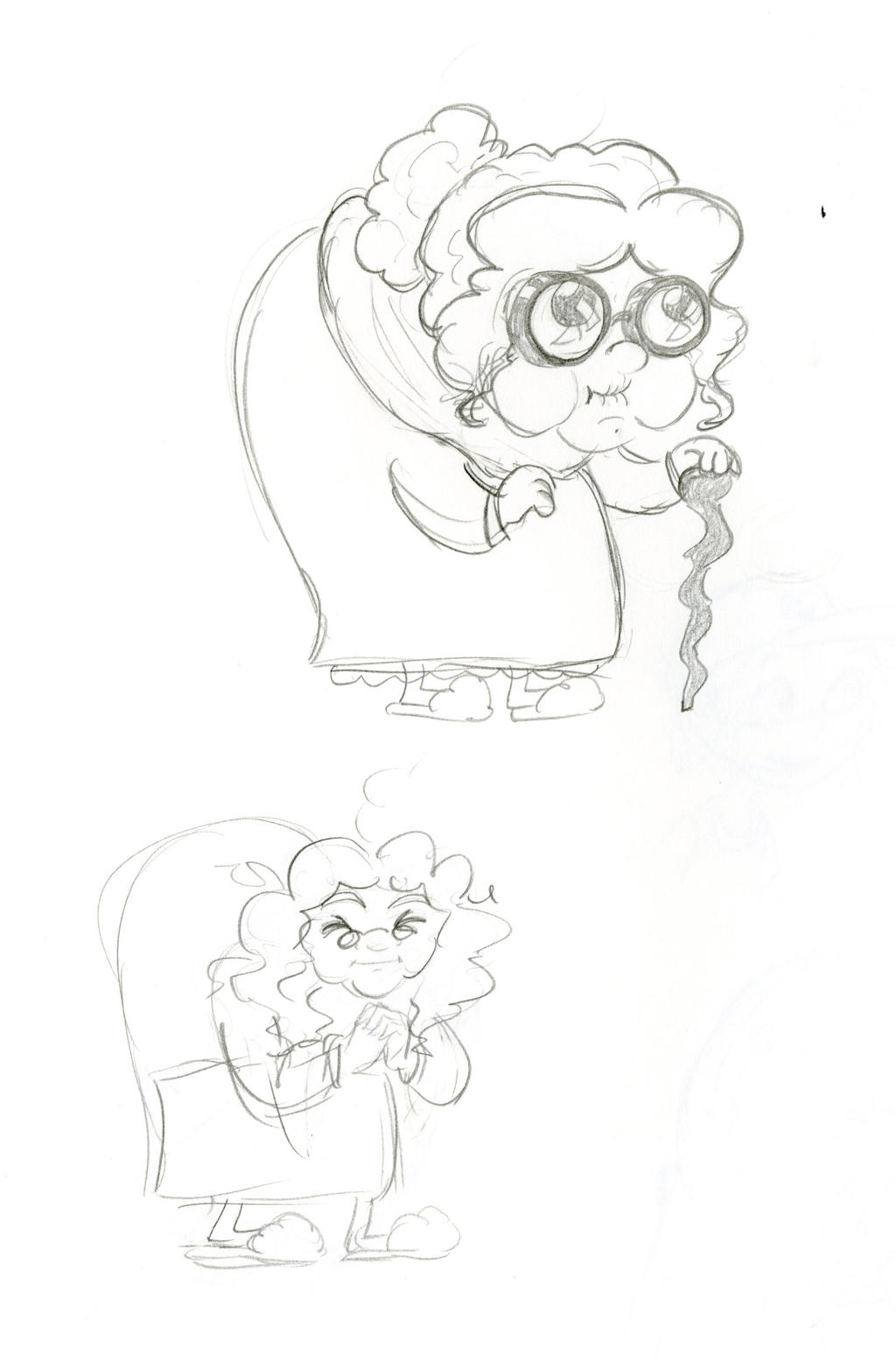Granny Norma Sketch By Megsmakesart On DeviantArt granny-norma-sketch-by-megsmakesart-on-deviantart