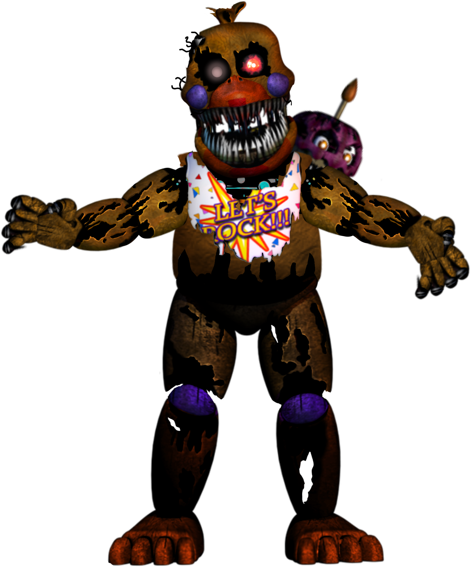 FNaF 3 Accurate Characters v3 by Educraft on DeviantArt