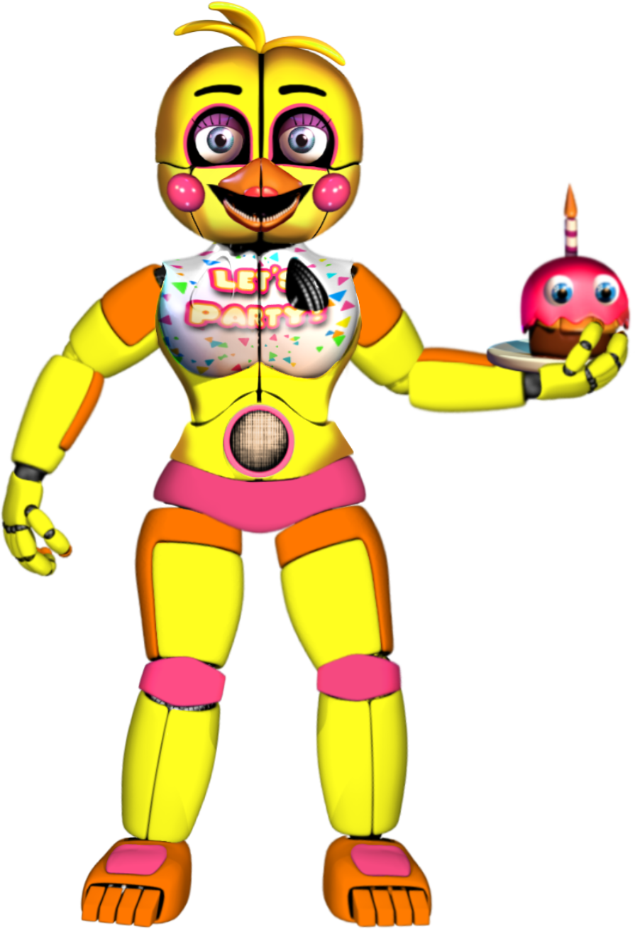 funtime chica action figure : r/fivenightsatfreddys