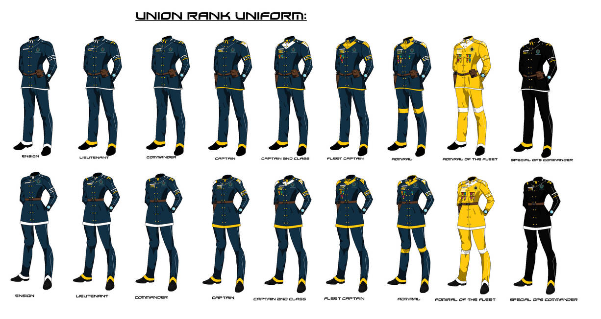 Union Rank Uniform by EmperorMyric on DeviantArt
