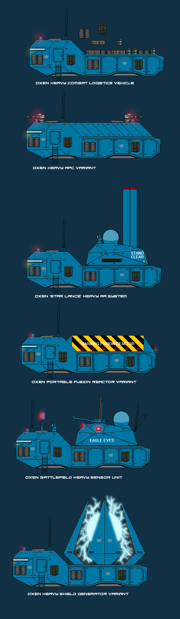 Oxen Heavy Logistics Vehicle