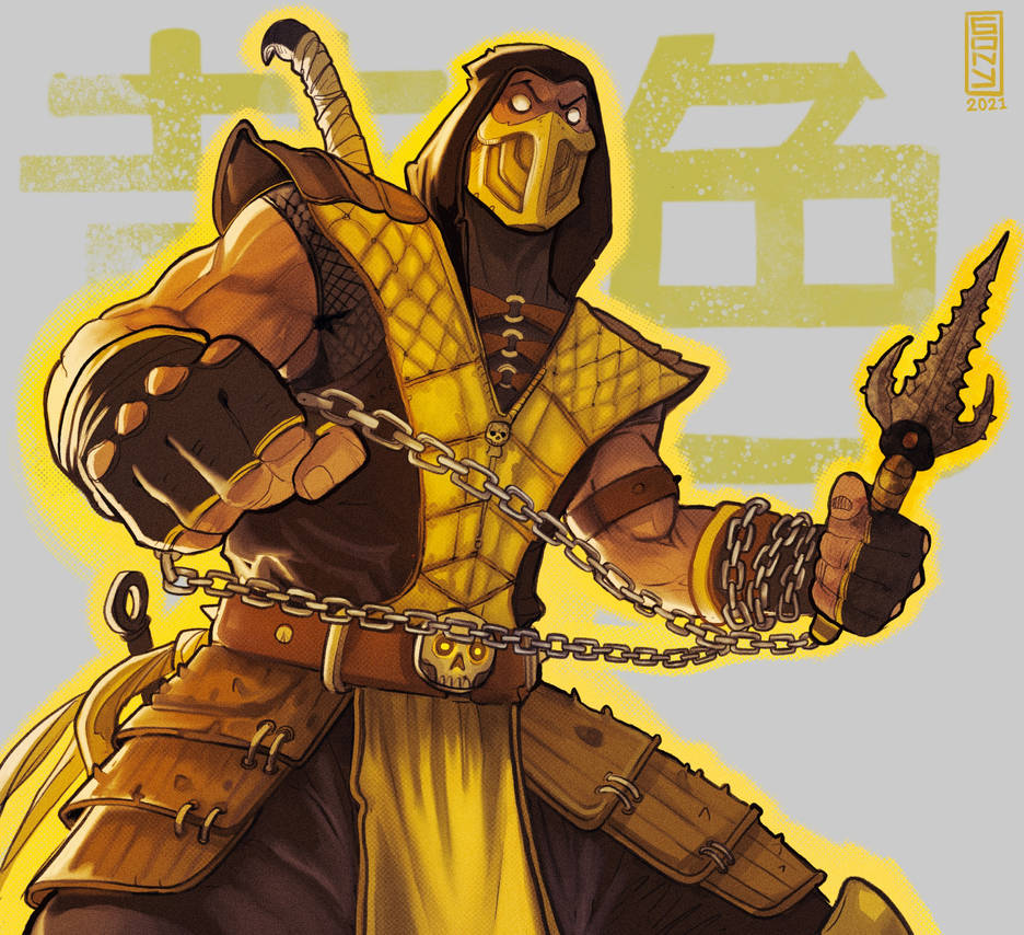 Scorpion (Mortal Kombat) by gonyrueda on DeviantArt