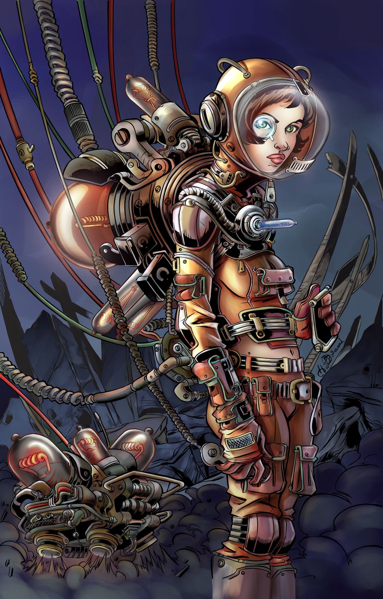 Space Punk Space Punk - Colors by SarahPerryman on DeviantArt