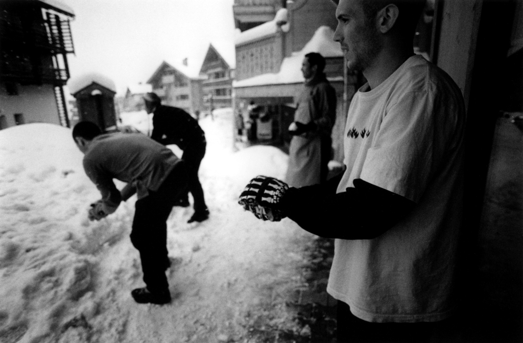 Snowball fight - Meribel - FR