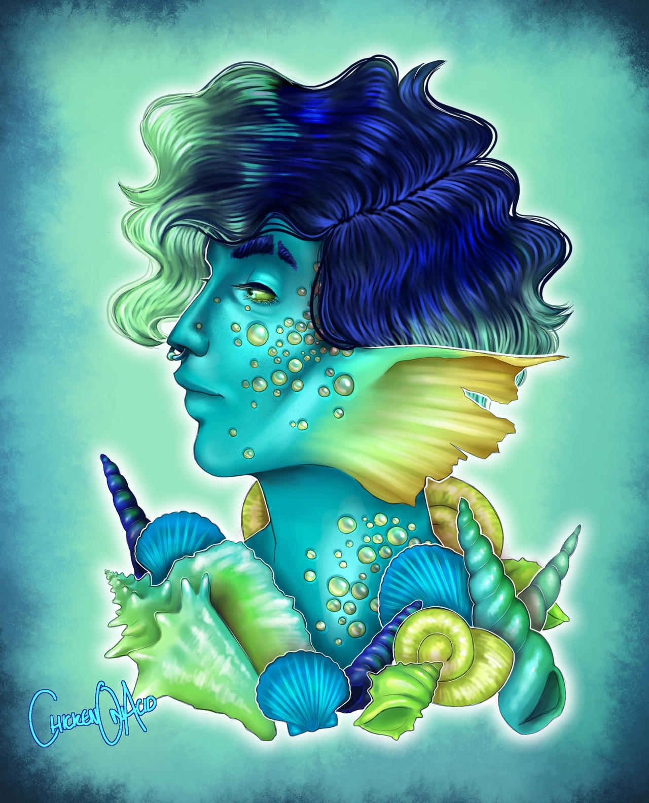 One cute shell boy by ChickenOnAcid on DeviantArt