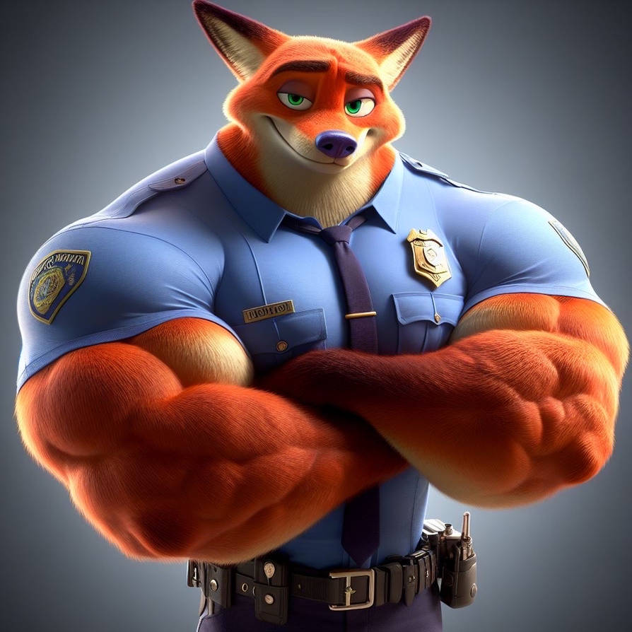 Buffnick Nick Wilde Bulky by drizled on DeviantArt