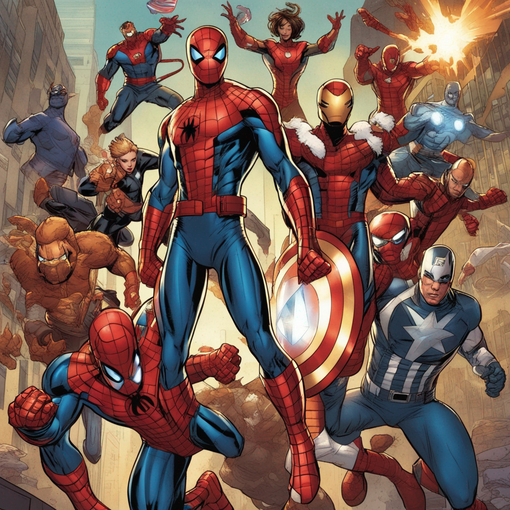 Marvel.com Marvel team up by Manncolby on DeviantArt