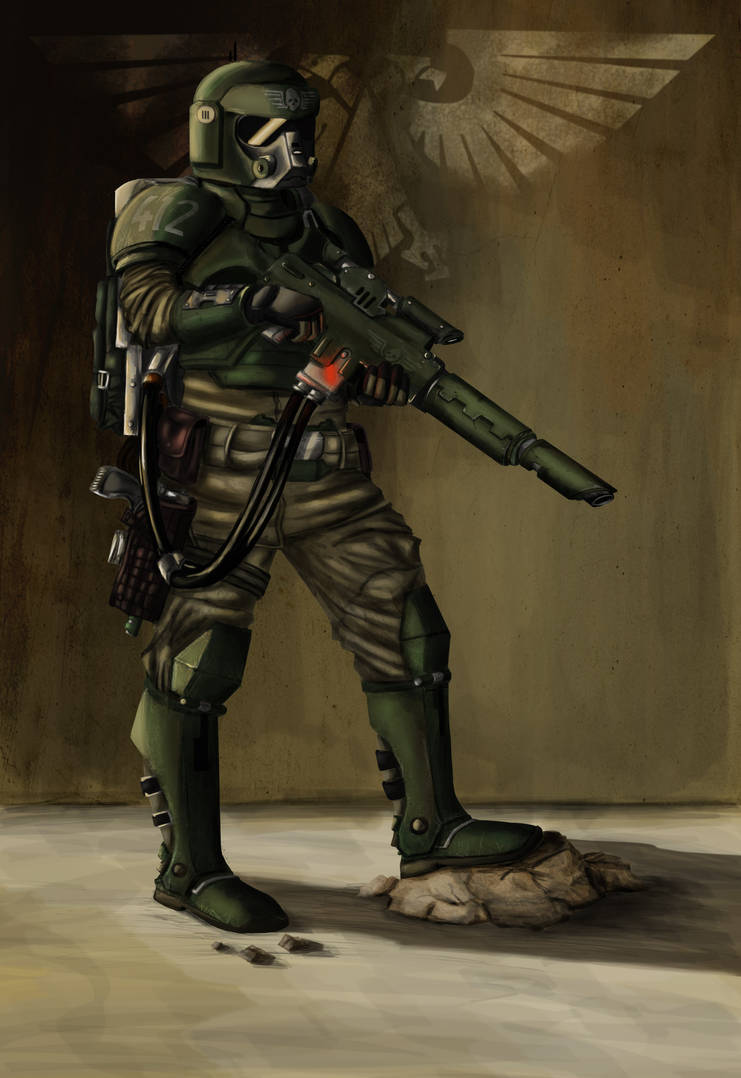 Deviantart Rifleman Guard Guardsman by SargeantBlitz on DeviantArt