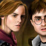 Hermione and Harry Painting