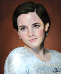 Emma Watson Painting by arthurforzus