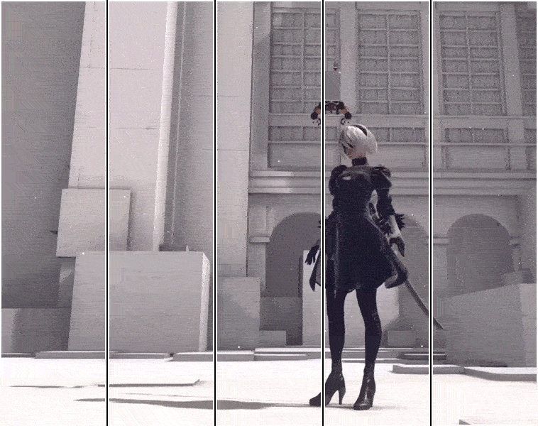 2B Moveset-1 Animated Workshop Showcase by ker-laeda on DeviantArt