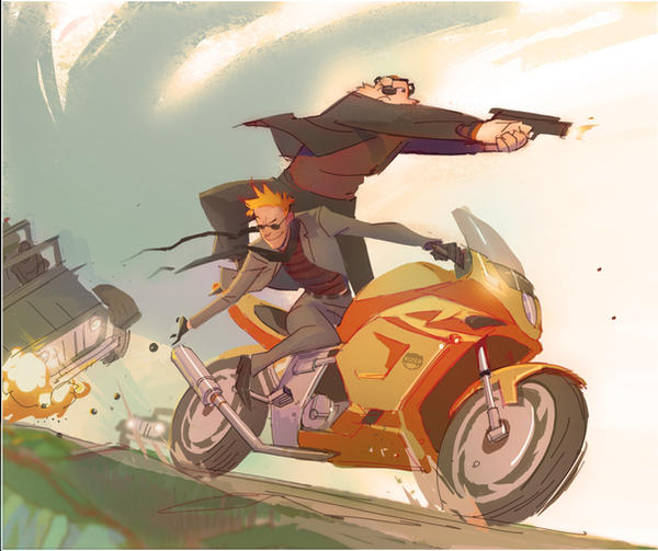 Secret Agent Calvin Hobbes: Worlds a Playground by CoranKizerStone