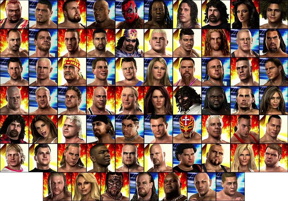 SvR07 Roster Collage by yoink17 on DeviantArt