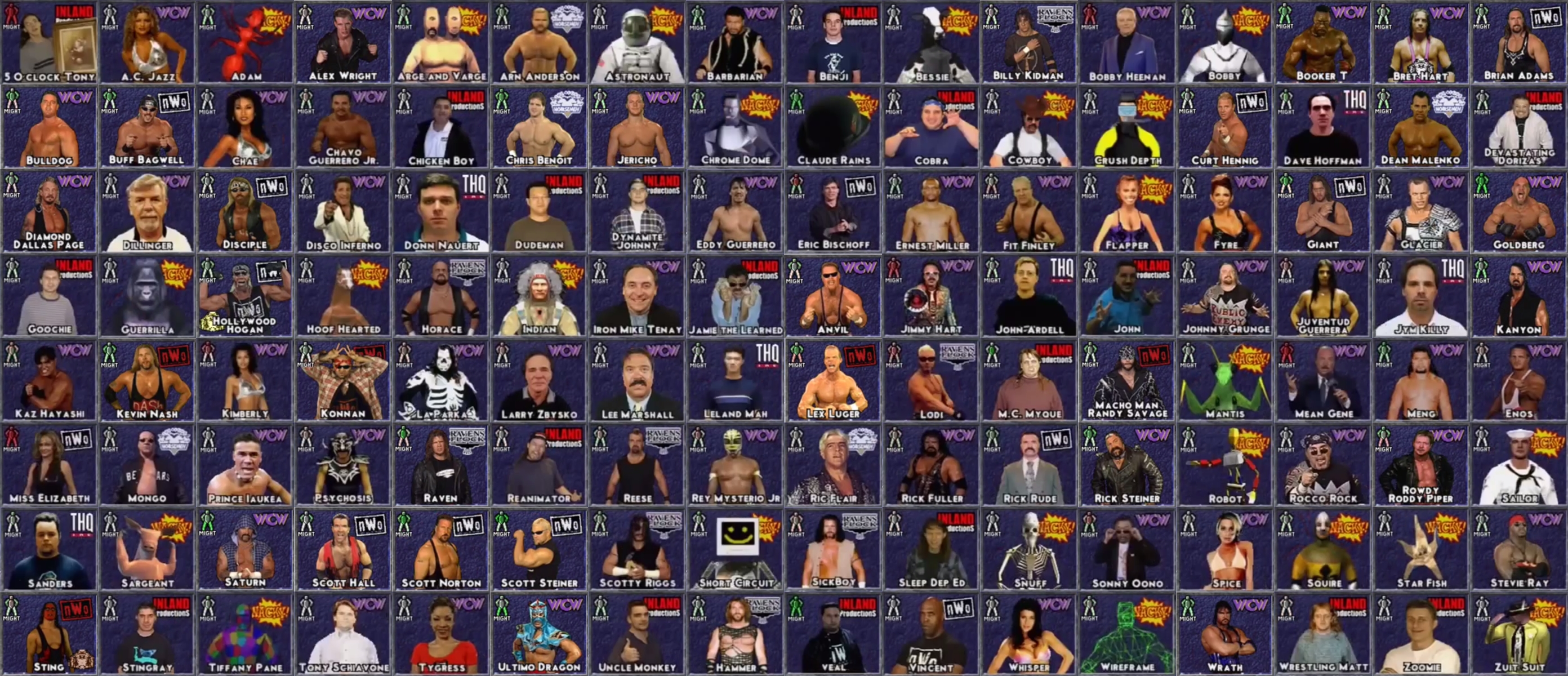 WWE 2K21 ACTUAL Roster by yoink17 on DeviantArt