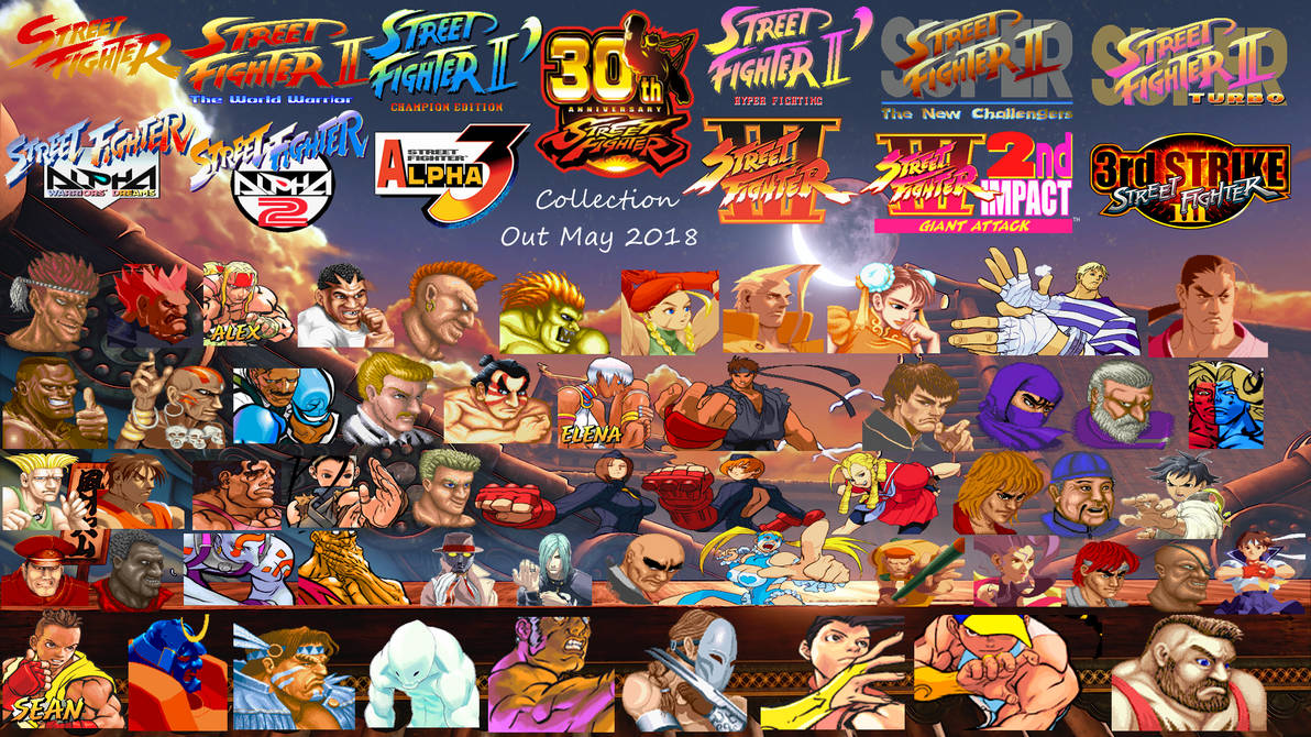 Street Fighter 30th Anniversary Collection www.deviantart.com