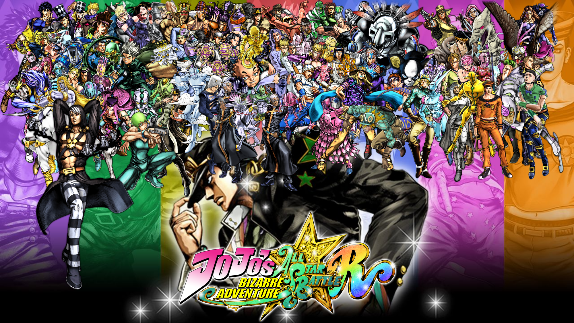 JoJo's Bizarre Adventure All Star Battle R: Full roster list