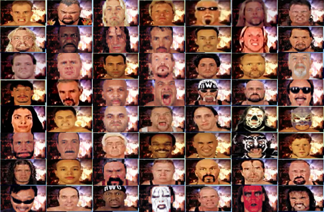 WCW Mayhem Roster by yoink17 on DeviantArt