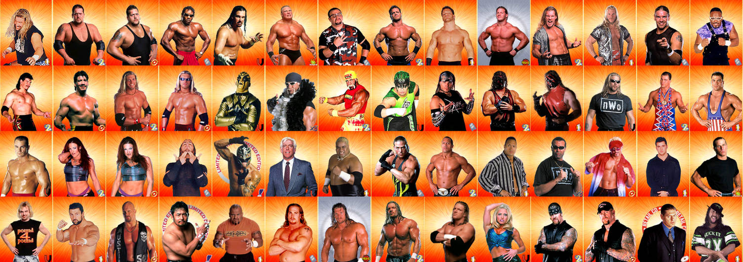 Wwf 200 Roster WWF With Authority! Roster by yoink17 on DeviantArt