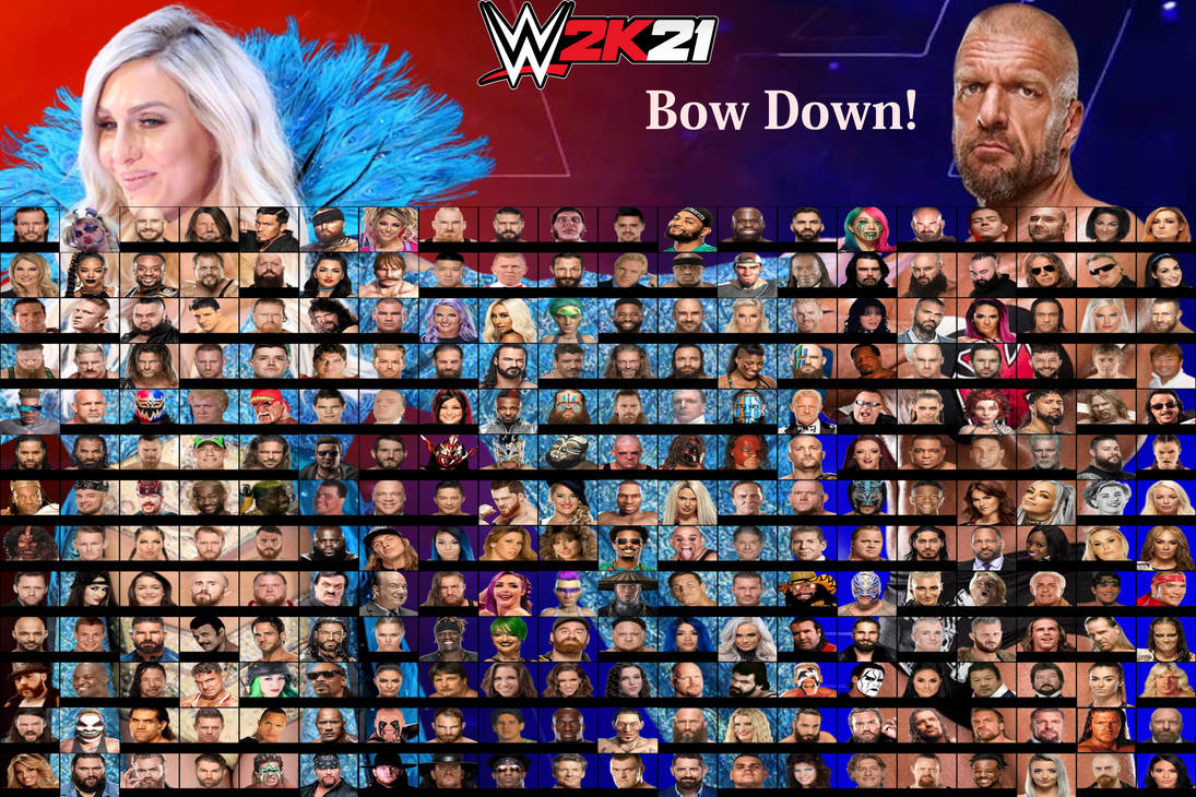 WWE 2K21 ACTUAL Roster by yoink17 on DeviantArt