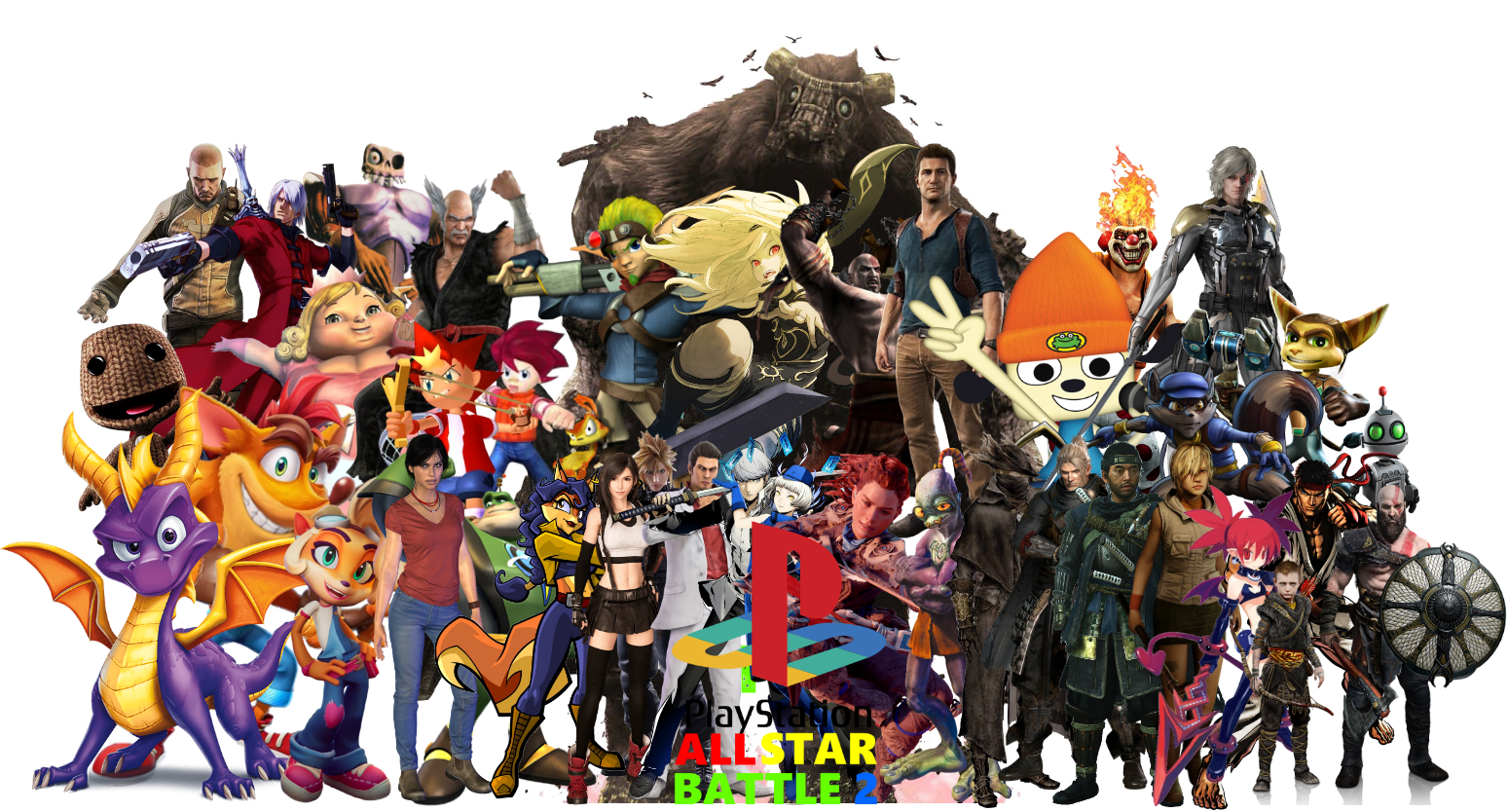 PlayStation All Star Battle 2 Roster by yoink17 on DeviantArt