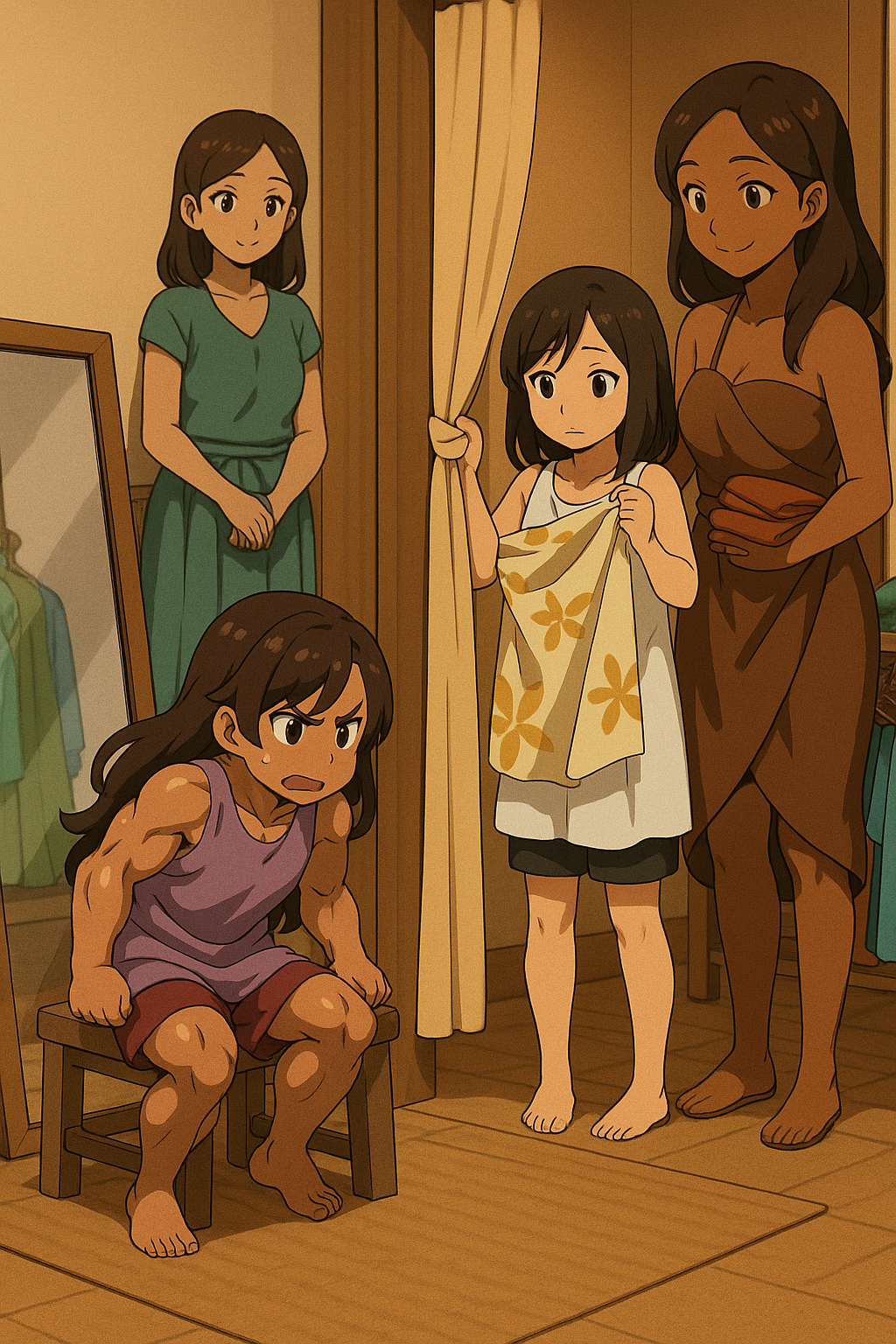 Tina's Little Vacation ( AI Illustrated) by Lord-Of-Diminishment on ...