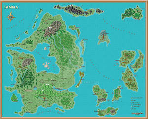 Ianna World Map