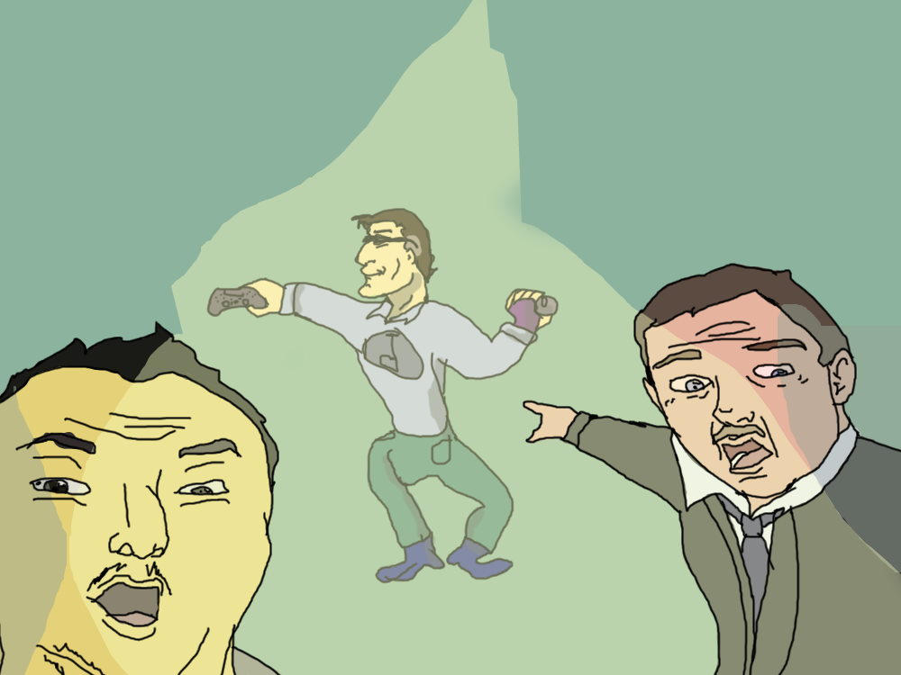 Two Soyjaks Pointing Mamic do be gaming by MarkoSep2001 on DeviantArt