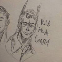 Drawing of Kevin Conroy (R.I.P.)