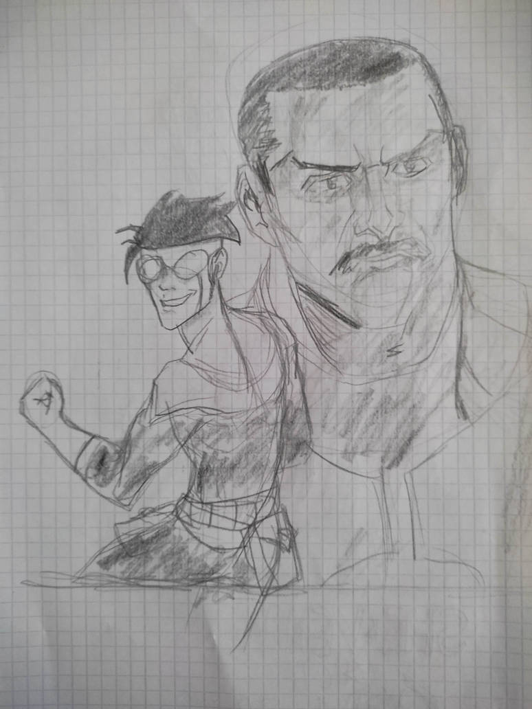 Thrag Scetch Sketch of Invincible and Thragg by MarkoSep2001 on DeviantArt