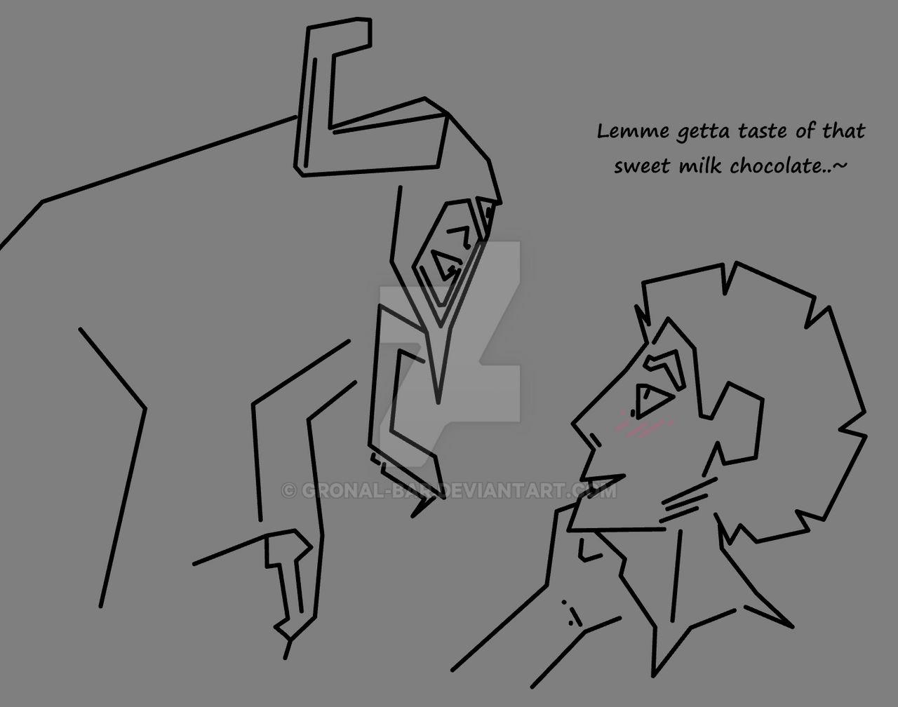 Choco Milk Ronal ''Milk Chocolate'' by Gronal-Bar on DeviantArt