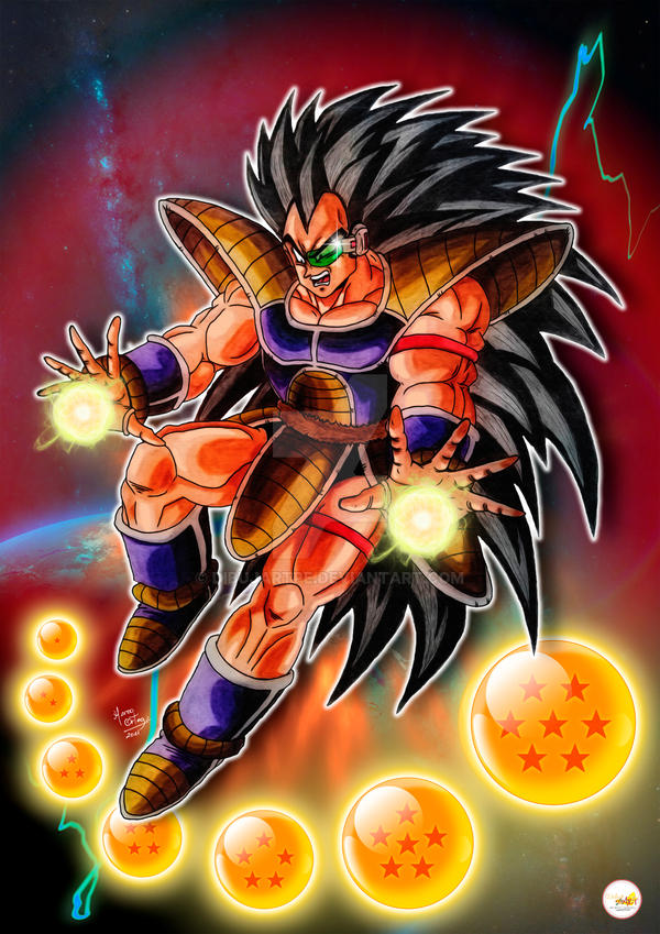 Dragon Ball Z - Raditz by dibujARTpe on DeviantArt