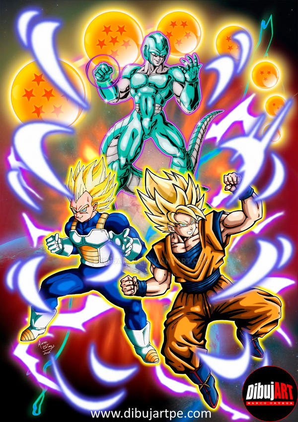 Dragon Ball Z Metal Cooler Vs Goku DRAGON BALL Z - Goku Vegeta vs Metal Cooler by dibujARTpe on DeviantArt