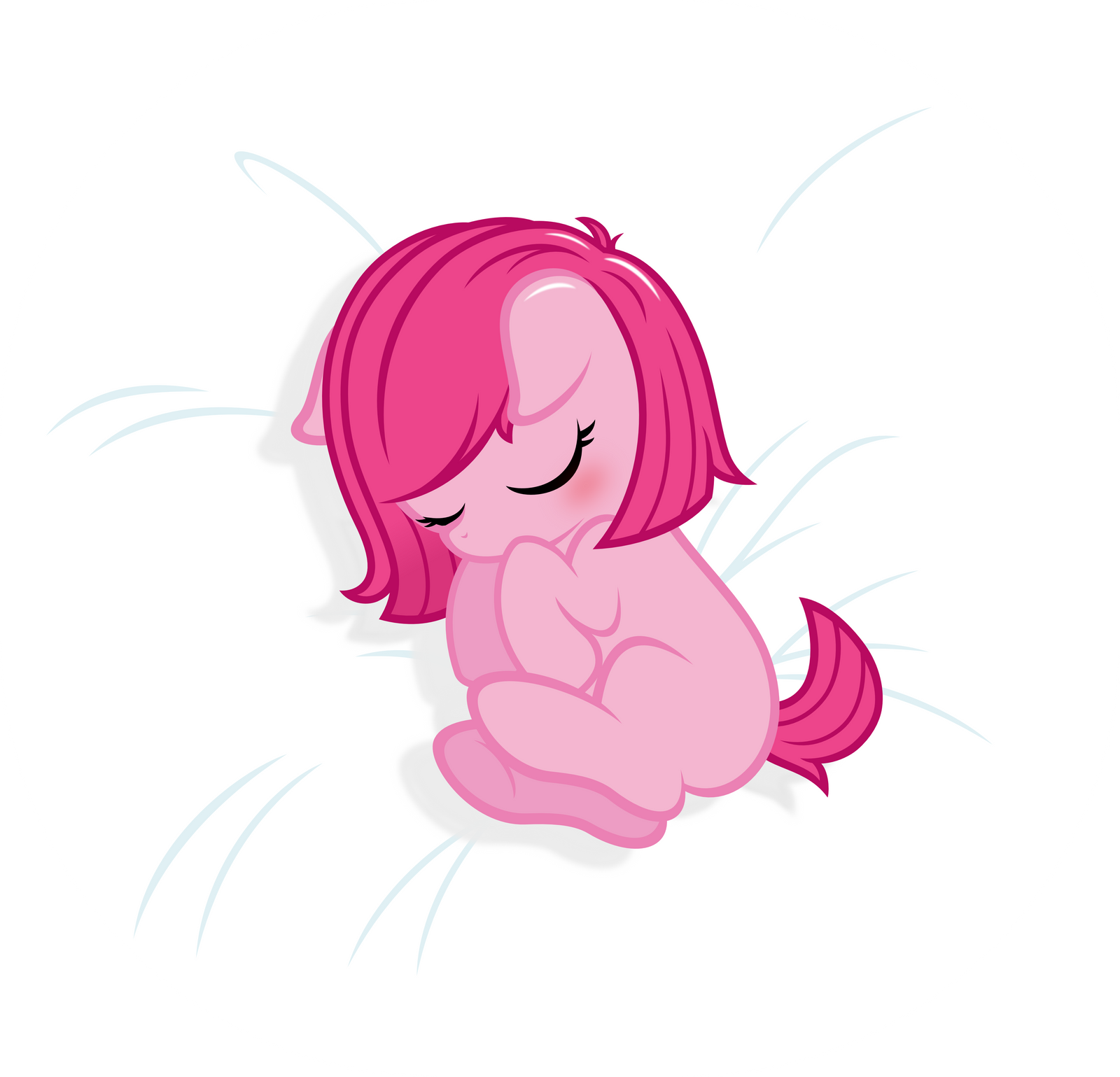 Baby Pinkie Pie -sleeping-