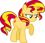 Sunset Shimmer vector by Godoffury