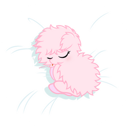 Baby Fluffle Puff -sleeping-
